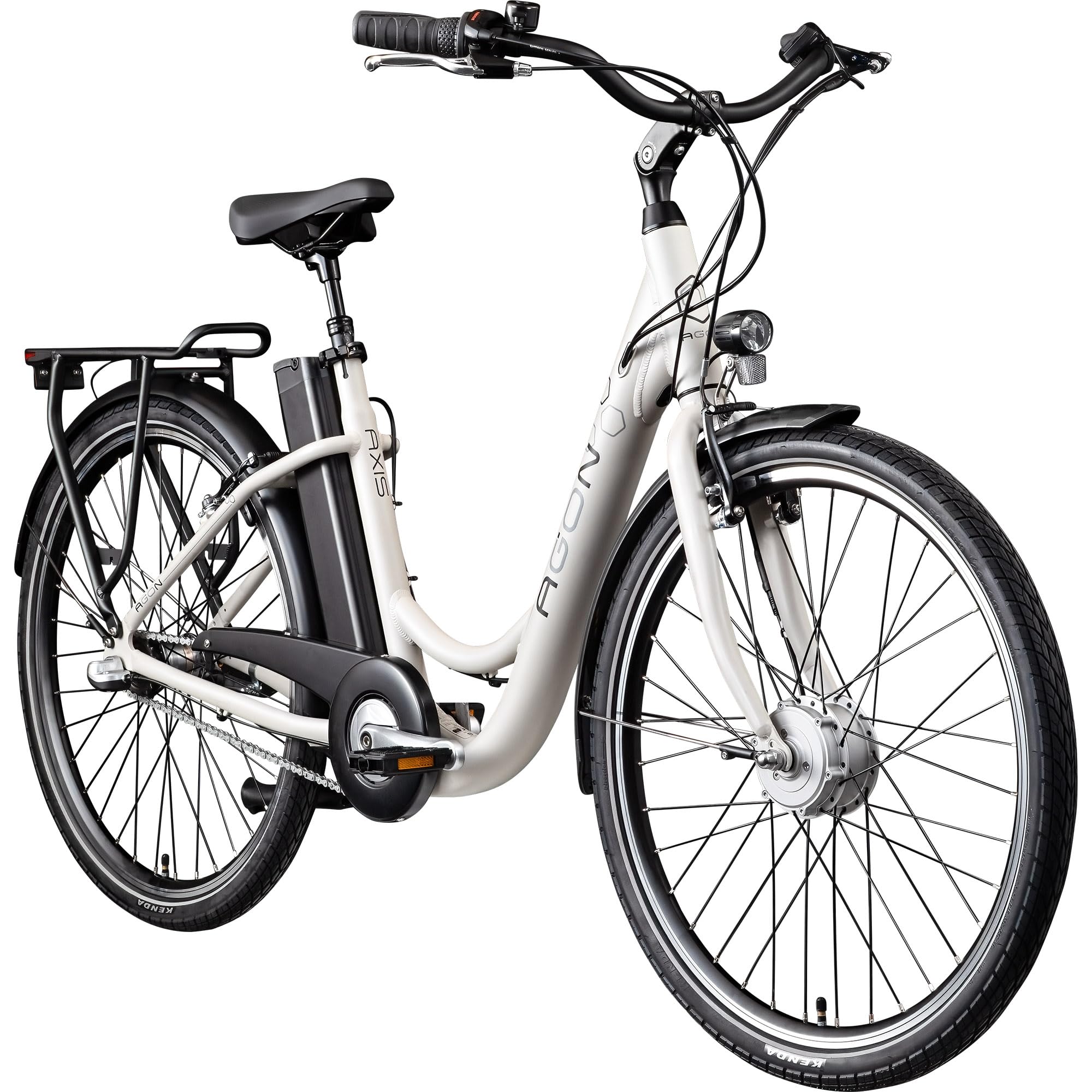 AGON Axis 26 Zoll E-Bike Citybike Pedelec Damen Nabenmotor bis 115 km