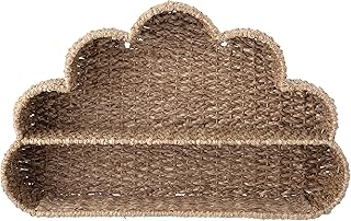 Bloomingville Regał na książki Lolo, kolor naturalny, trawa bankuan