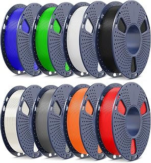 SUNLU 250 g x 8 PLA+ filament, wytrzymały filament PLA PLUS do wytłaczania | Dokładność wymiaru +/- 0,02 mm filament PLA