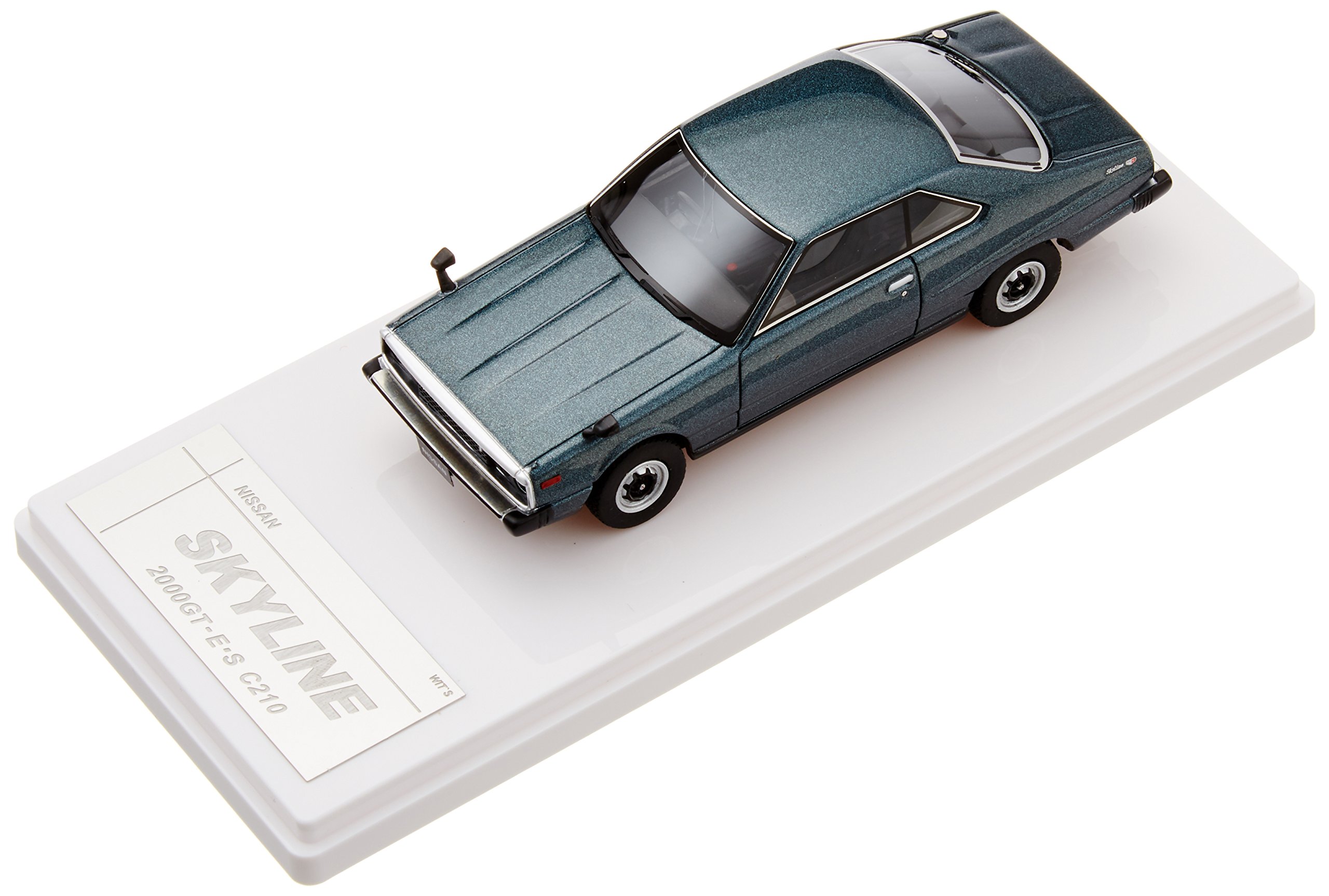 WIT'S 1/43 日産 スカイライン 2000 GT-E S (シルバー) Amazon | WIT'S 1/43 SKYLINE 2000GT-E・S ダークグレー