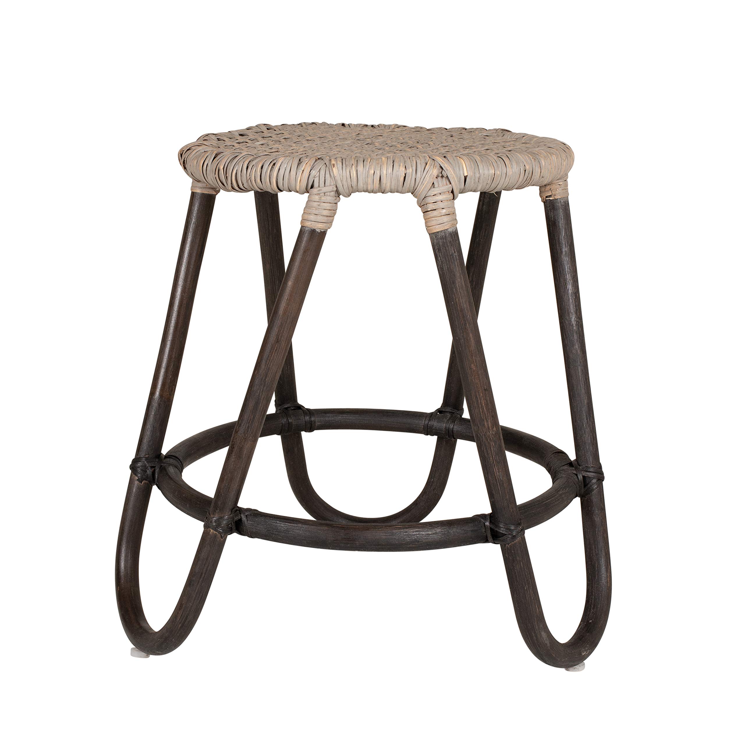 EAST at MAINAlana Stool End Table, Black, Grey