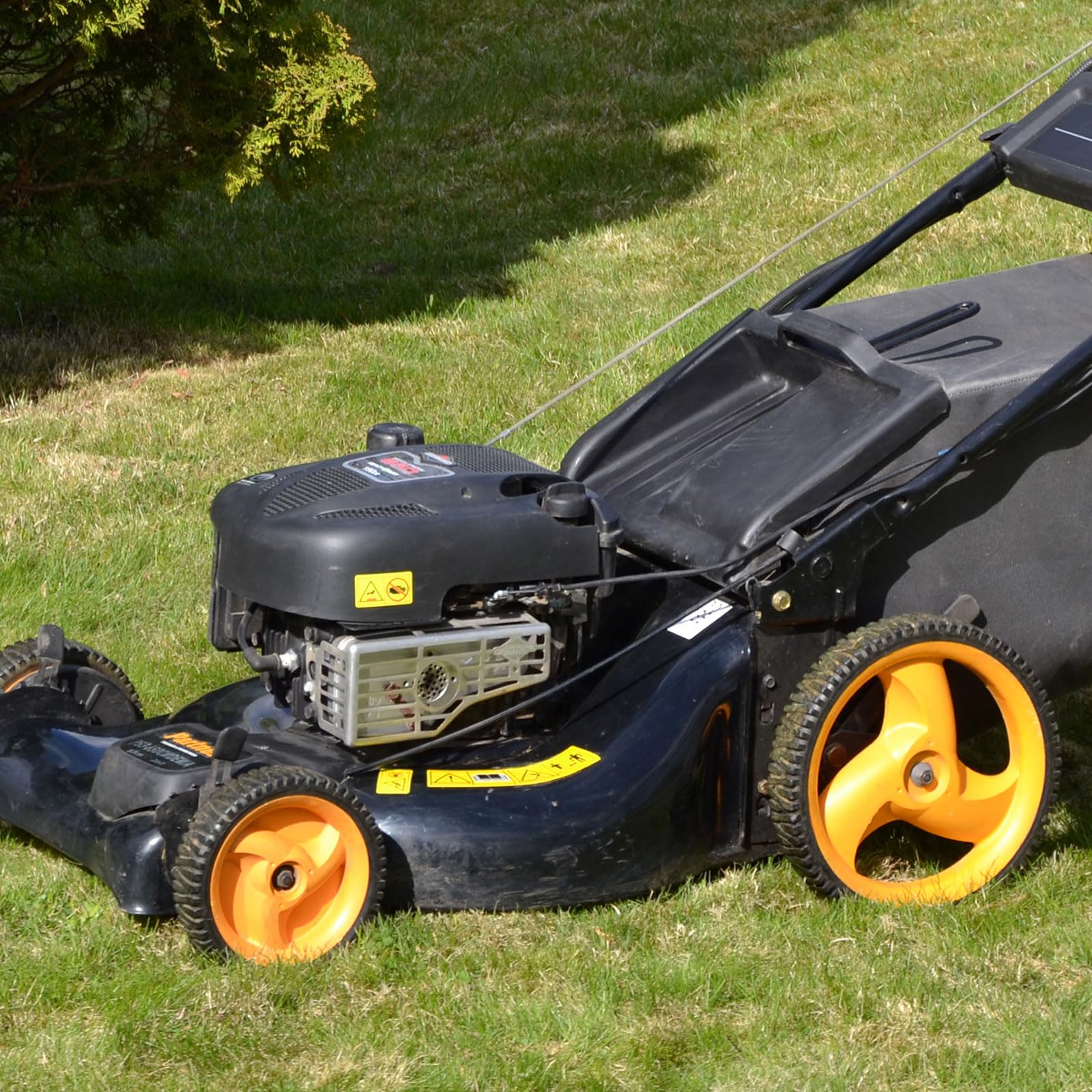 SWAWIS Lot de 2 Roues Tondeuse 53 Dents Compatible avec Craftsman Partner Electrolux McCulloch Rally et Autres Tondeuses à Gazon