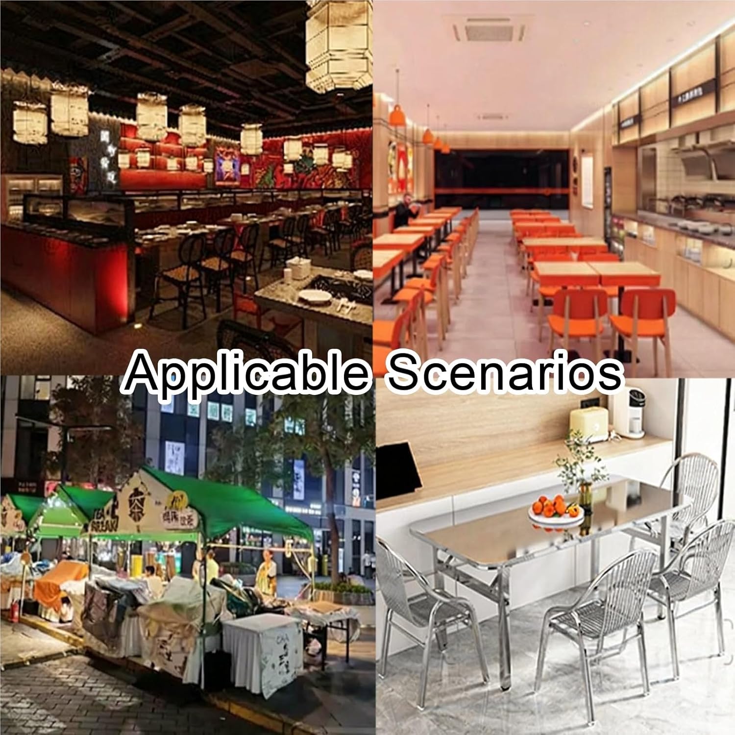 Folding Workbench Embossed Design H75cm Stainless Steel Work Table Snap-on Non-Slip Feet Secure Welded Construction Thickened Top Reinforced Crossbeams Kitchen Dining