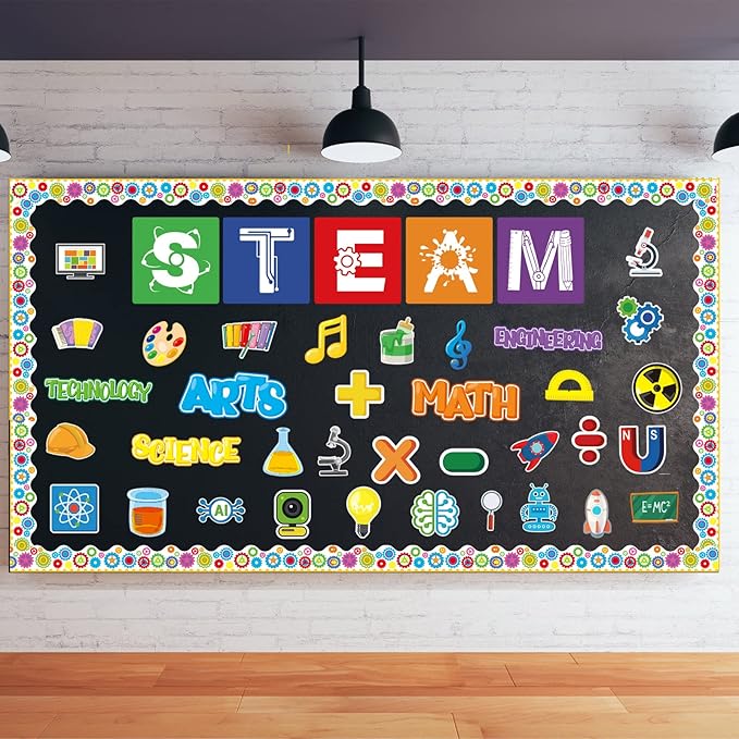 STEAM Bulletin Board Decorations STAEM Science Bulletin