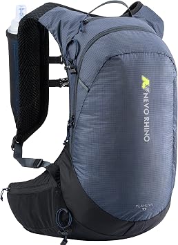 N NEVO RHINO 17L Hydration Backpack with 500ml/17oz Soft Flask for Men & Women, Lightweight Hiking Backpack, Water Backpack for Hiking, Camping, Traveling