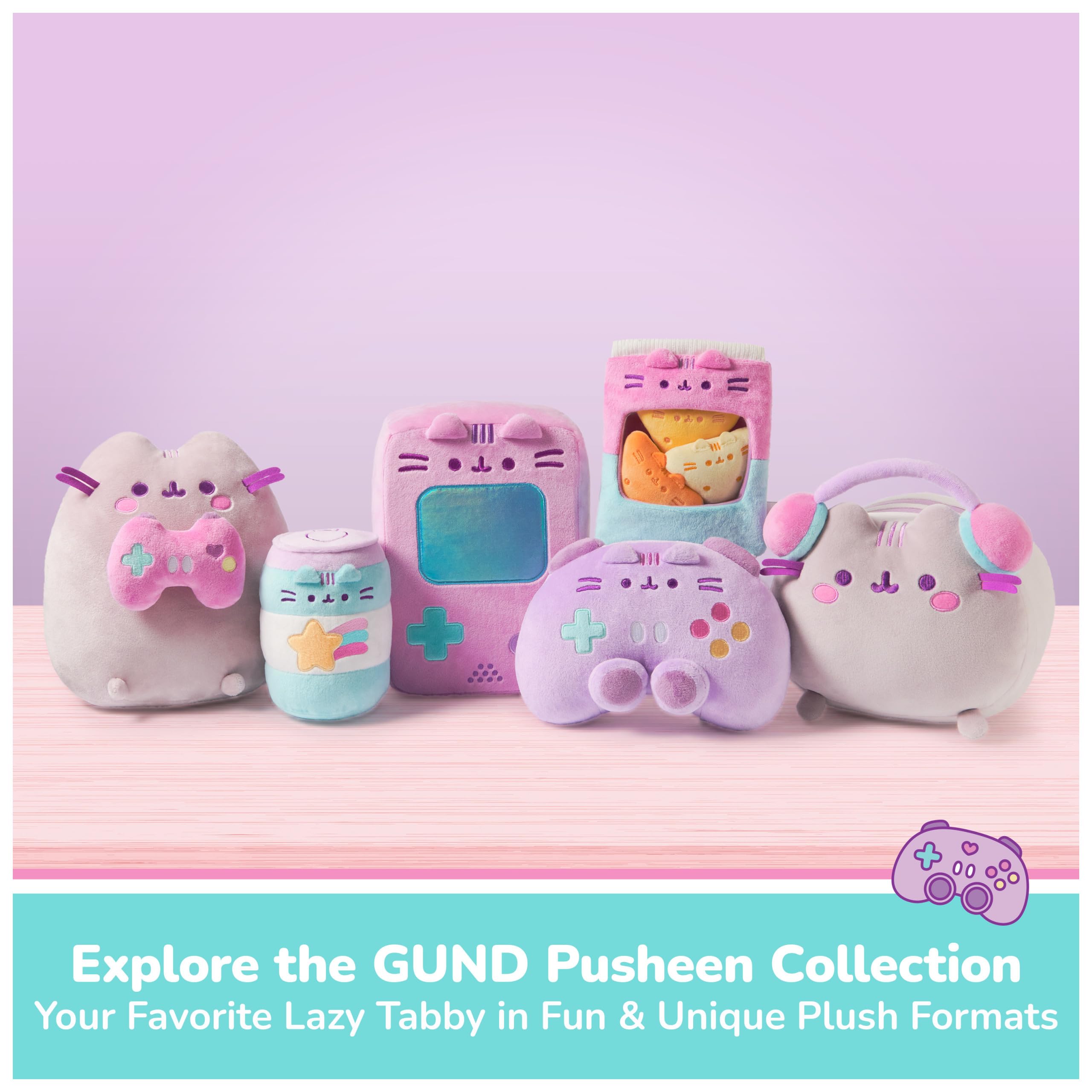 GUND Pusheen - Figura de peluche de 6 pulgadas