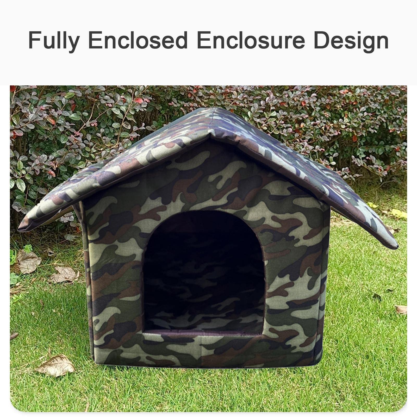 Waterdicht kattenhuis voor buiten, waterdicht buitenhuisje, opvouwbaar Waterdicht kattenhuis voor buiten, waterdicht buitenhuisje, opvouwbaar