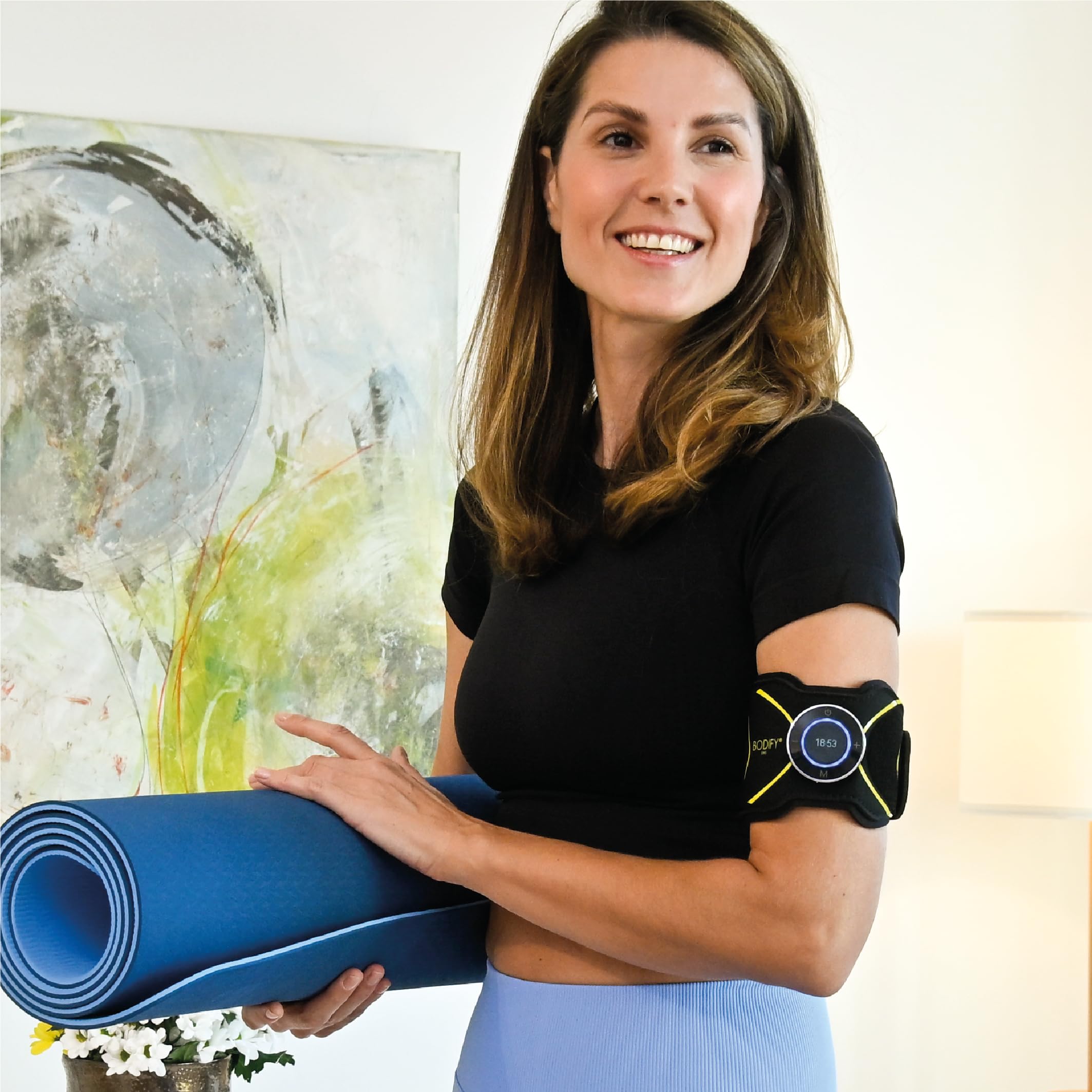 Bodify® 2-in-1 EMS Arm & Leg Trainer Max – Attivazione mirata di Braccia e Gambe! – Attivazione Muscolare – Allenamento EMS – Allenamento di Braccia e Gambe – per Uomini e Donne L'Originale