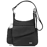 Travelon Anti-Theft Classic Messenger Bag 9' x 12.5' x 3.5' Center Height:9.5' Black
