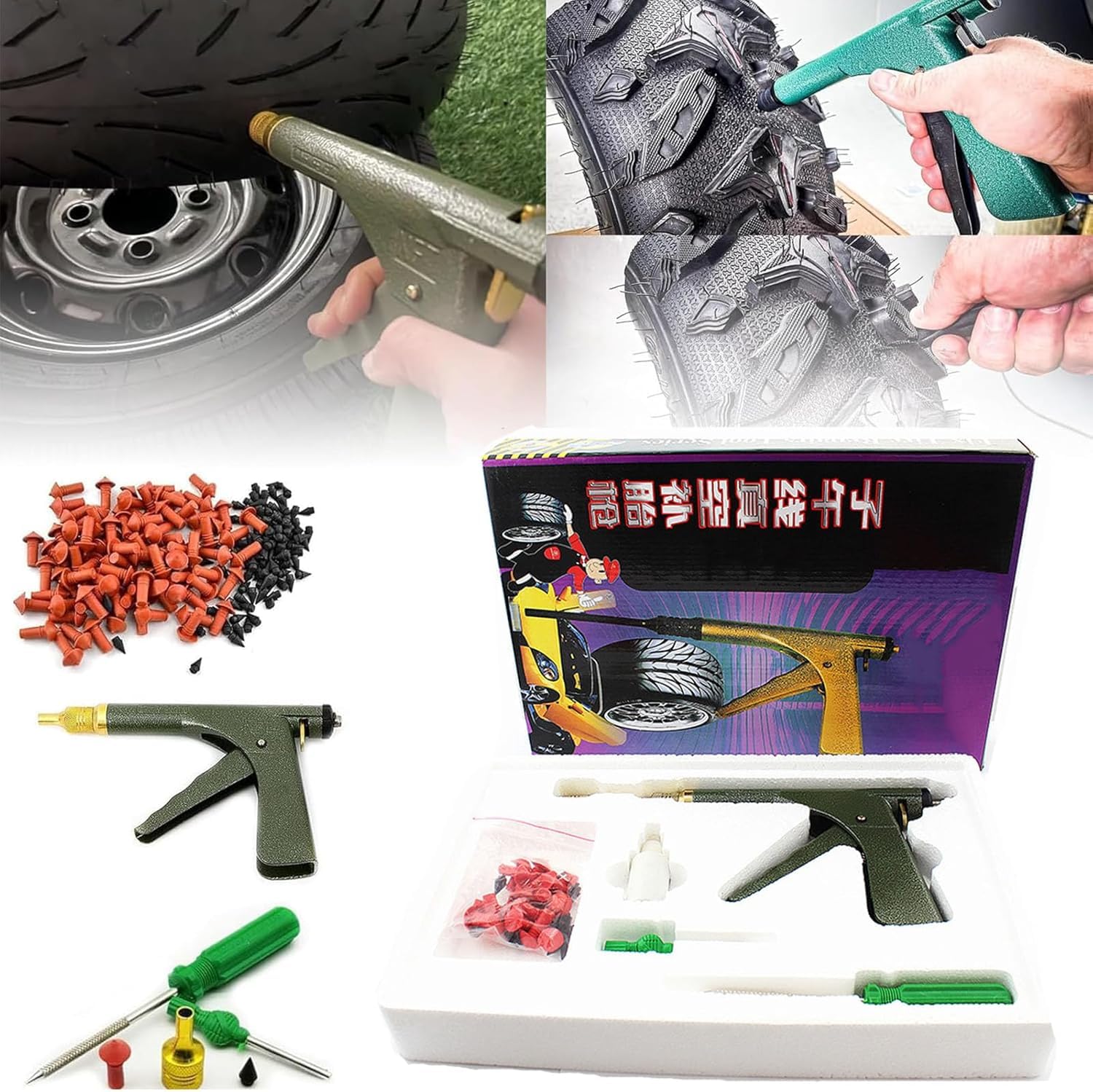 Eaerec Glorivox Rapid Plug 2.0, Rapid Plug 2.0 Tire Repair