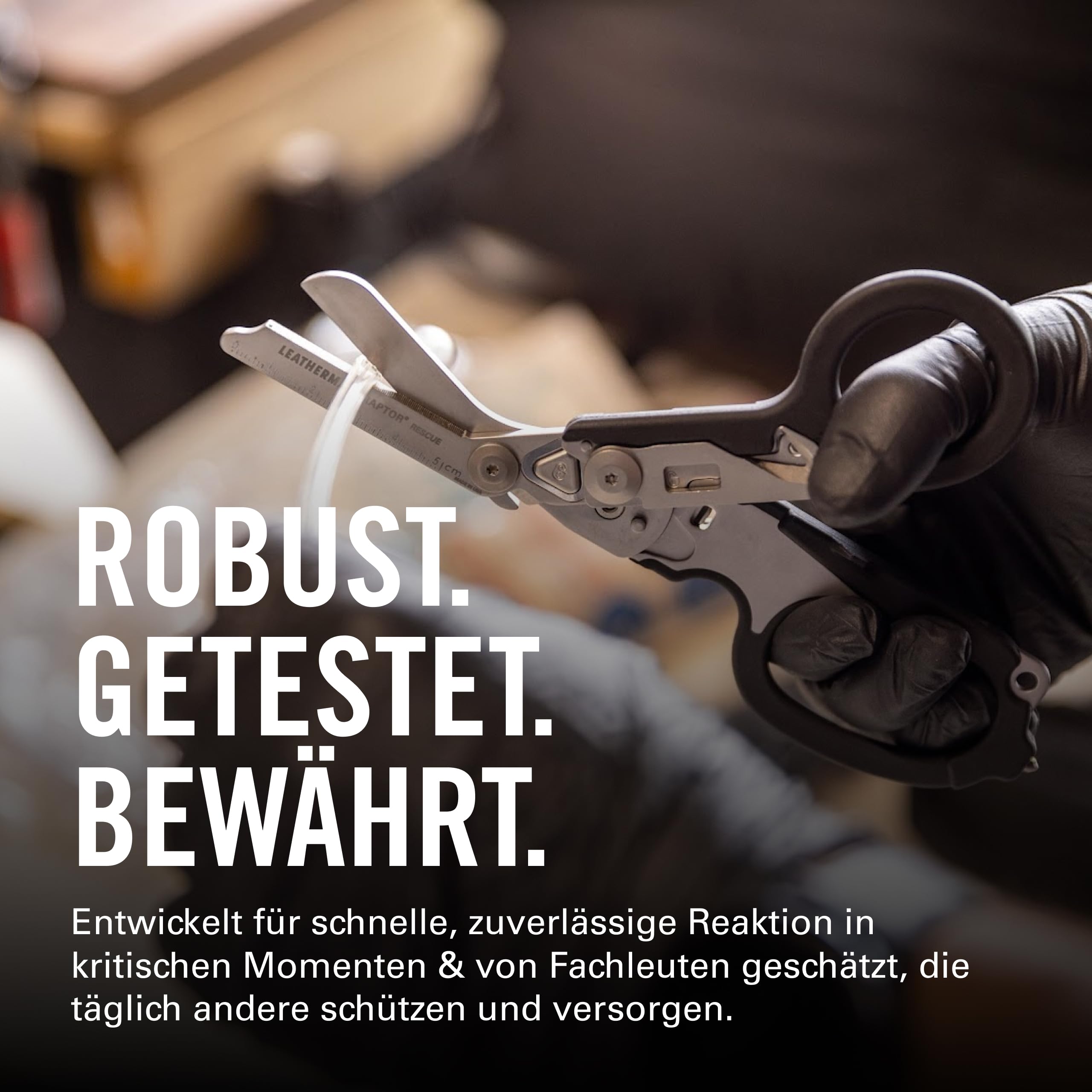 Leatherman Raptor Rescue Klappschere Gurtschneider Glasbrecher Schwarz Molle Holster