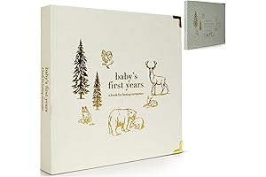 Timeless Gender-Neutral Baby Memory Book