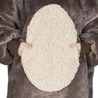 Vista 63 de Catalonia Blanket Hoodie for Kids, Oversized Wearable Sherpa Sweatshirt Pullover for Teens Youth, Gift Idea