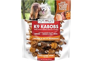 K9 Kabobs Dog Treats. High Protein Dog Treats.