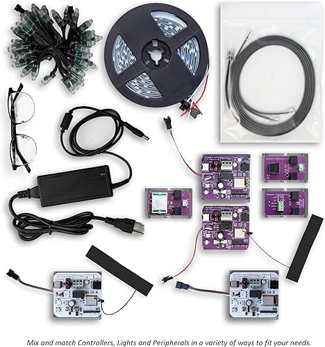 Miniatura 7 de Controlador LED inteligente inalámbrico y periféricos antena externa de chauffeuse LED