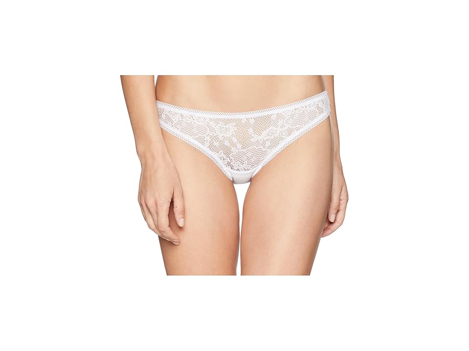 

OnGossamer Racy Lace Hip Bikini G1160 (White) Women's Underwear