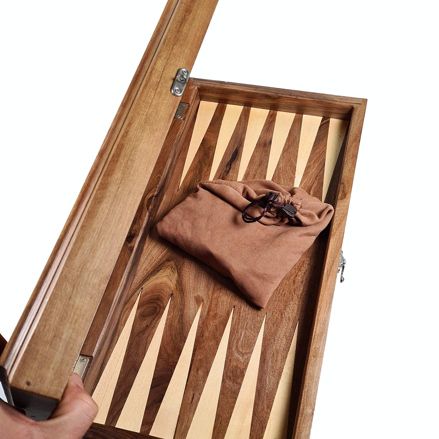 Amazon | バックギャモンセット 素朴な彫刻 ハンドメイド 