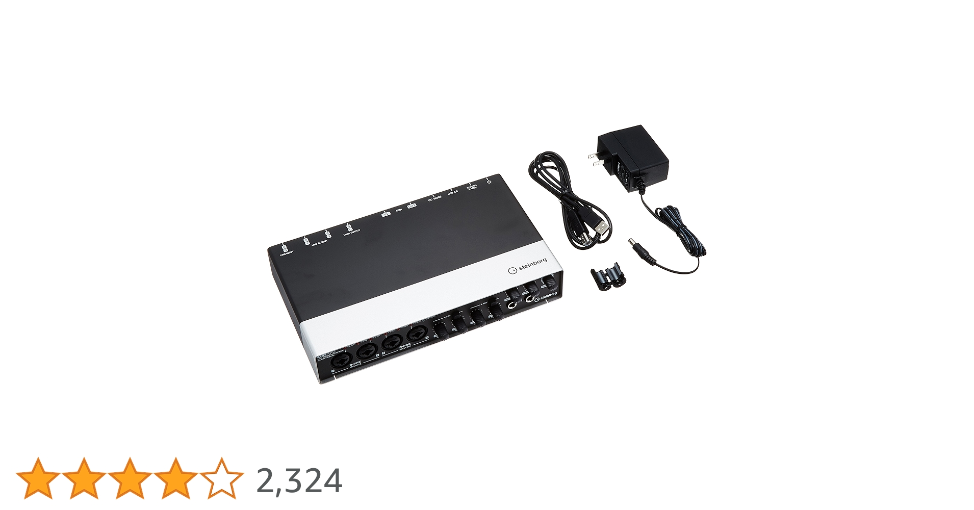 Amazon.co.jp: Steinberg 6 x 4 USB 2.0 オーディオインターフェース Amazon.co.jp: Steinberg 6 x 4 USB 2.0 オーディオインターフェース