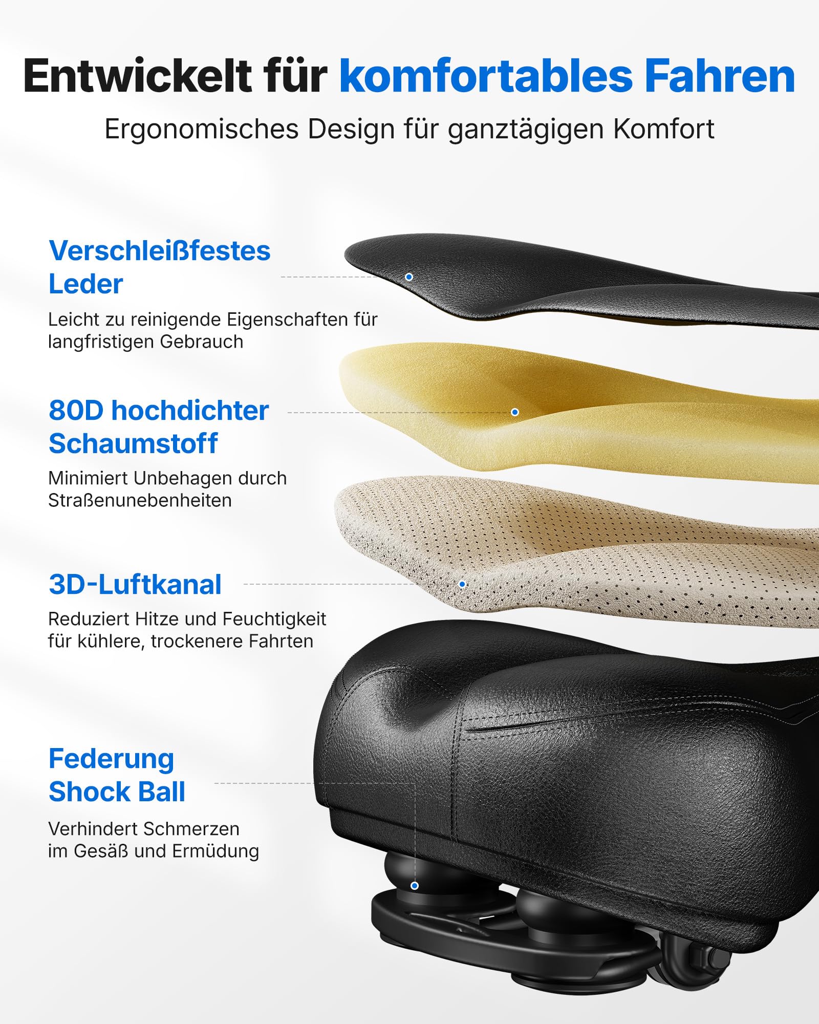MERACH Heimtrainer Fahrrad mit Verstellbarem Widerstand, Leises Hometrainer Fahrrad mit Verbessertem LED-Monitor, Tablet-Halter, Indoor Cycling Bike für Kardiotraining zu Hause, Eigener App, Bis 136KG