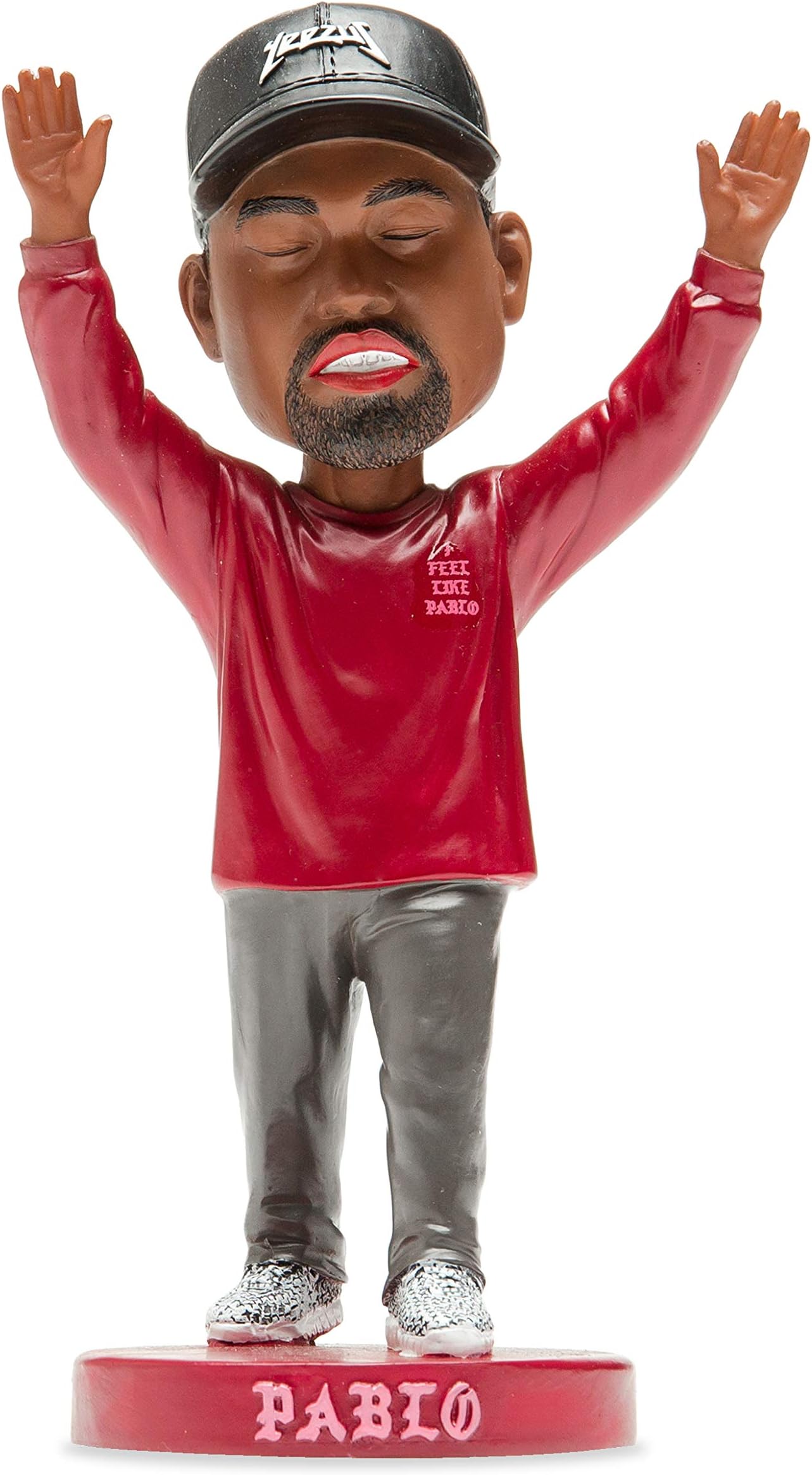 The Life of Pablo Bobblehead - I Feel Like Pablo Bobblehead - Graduation Bear - Great Gift Idea for Any Hip hop Fan Christmas or Birthday - Desk Art