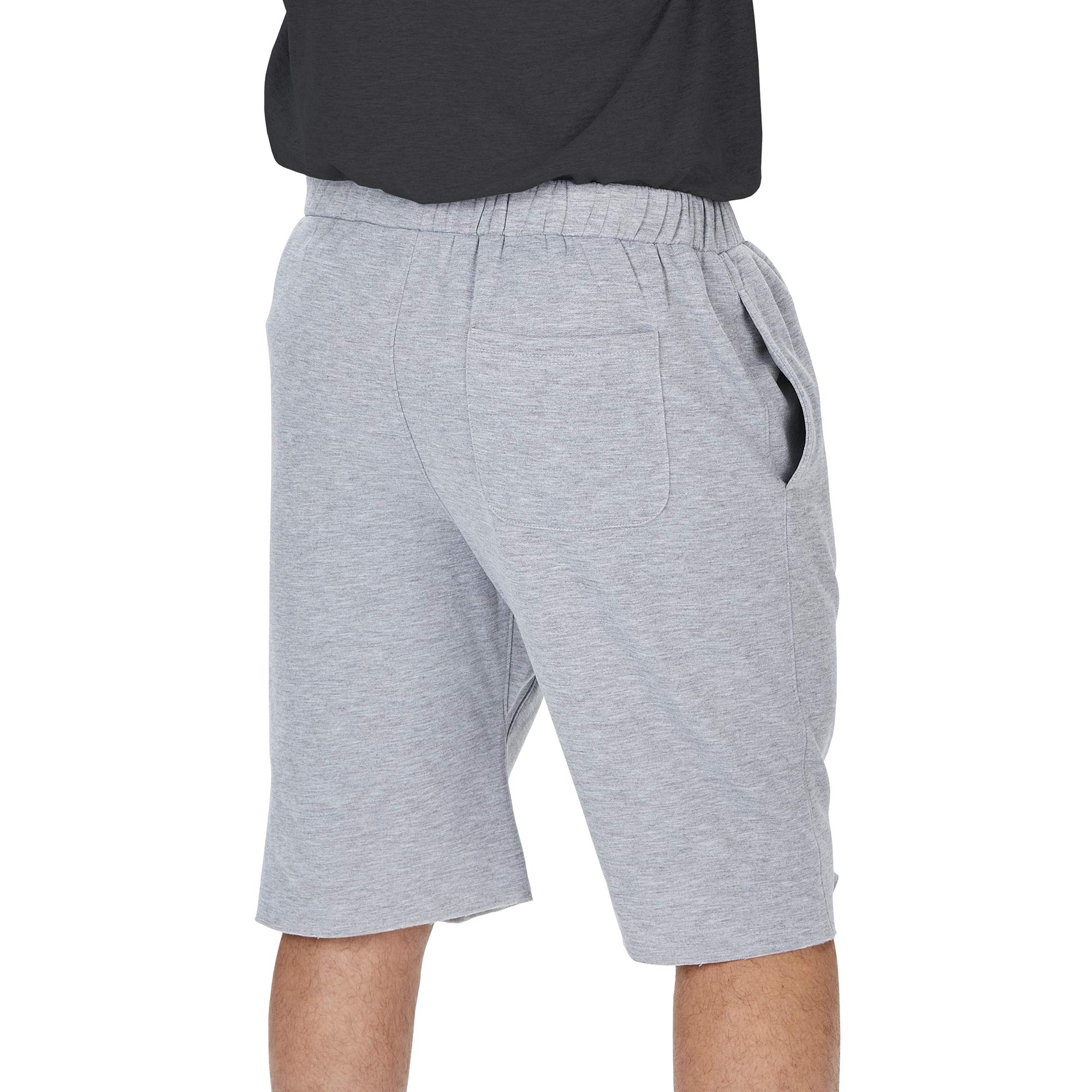 Officially Licensed Zubaz Men's NFL NFL Men's Cut-off Sweat Short, Arizona Cardinals, Size Medium