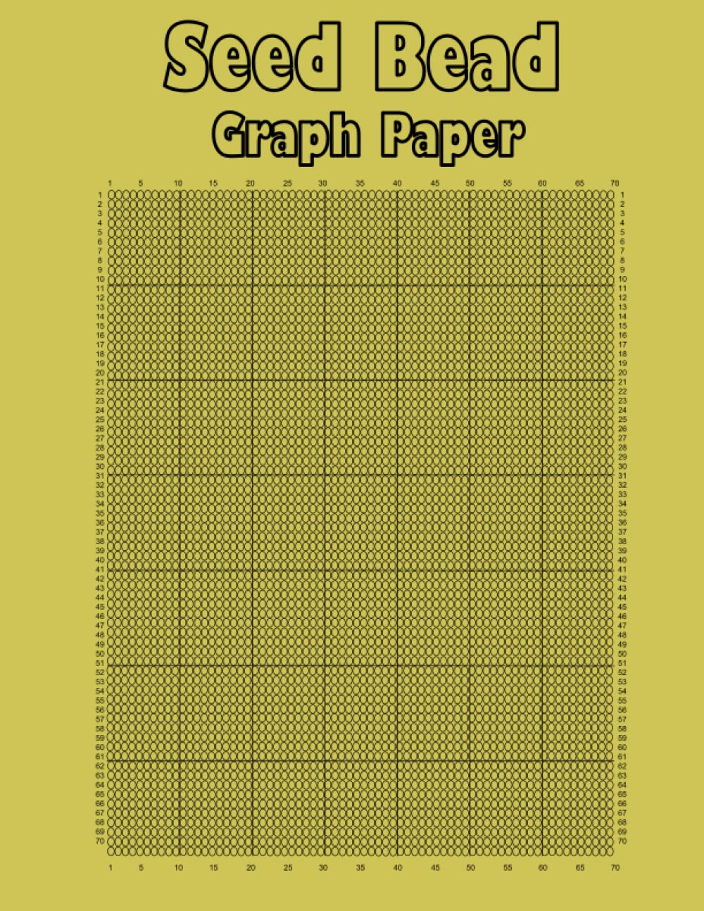 Buy Seed Bead Graph Paper Beading Graph Paper to create your own beadwork designs with Multiple