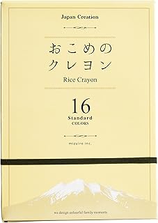 おこめのクレヨン 16色セット standard ST-RICE02