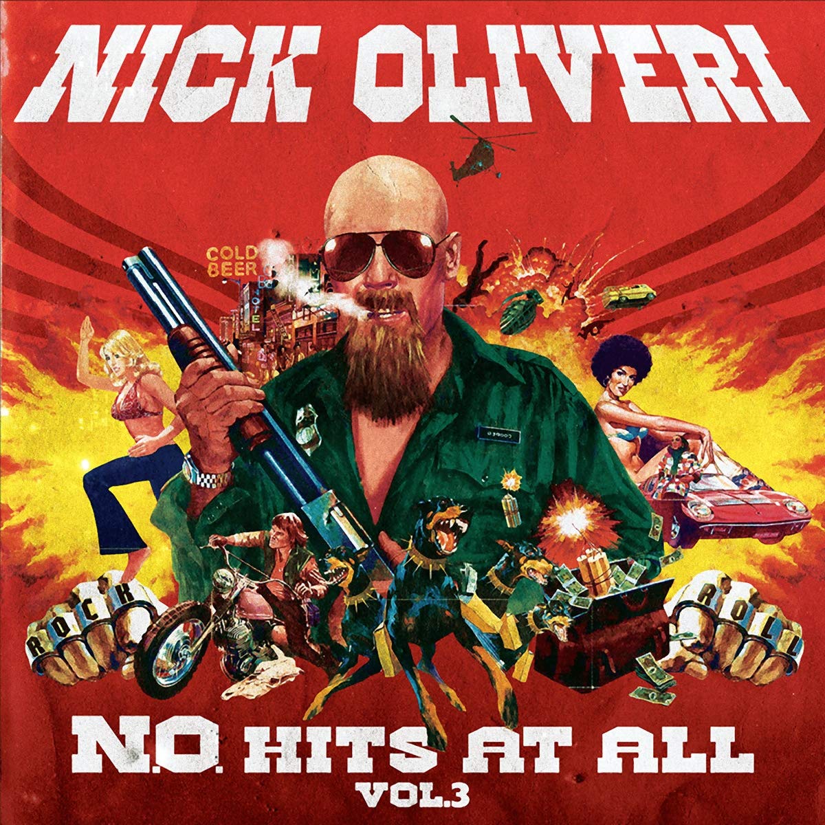 Nick Oliveri N.o. Hits At All Vol. 3 CD New 4059251131014