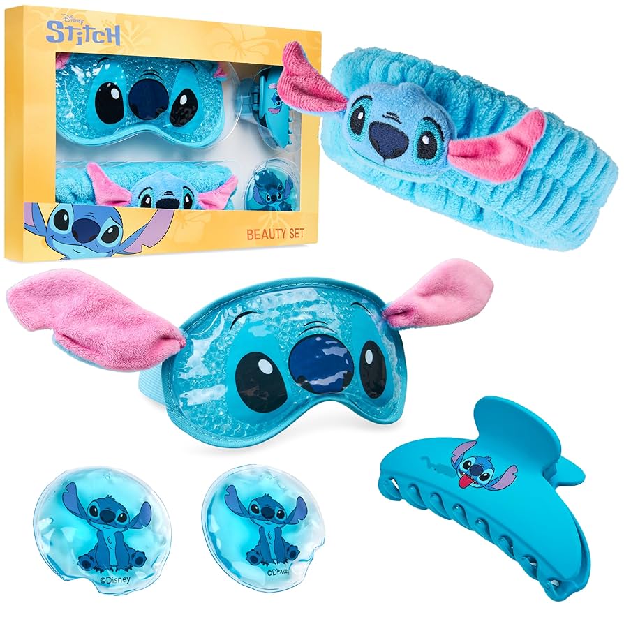 スティッチ　アイマスク Amazon.com: Disney Stitch Cooling Eye Mask & Beauty
