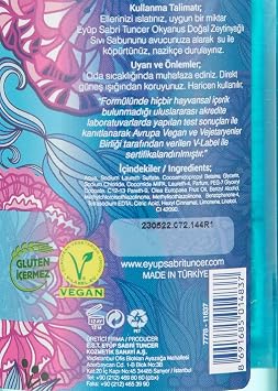 Eyüp Sabri Tuncer Natural Olive Oil Liquid Soap Ocean Scented Pet Bottle (500 ml)