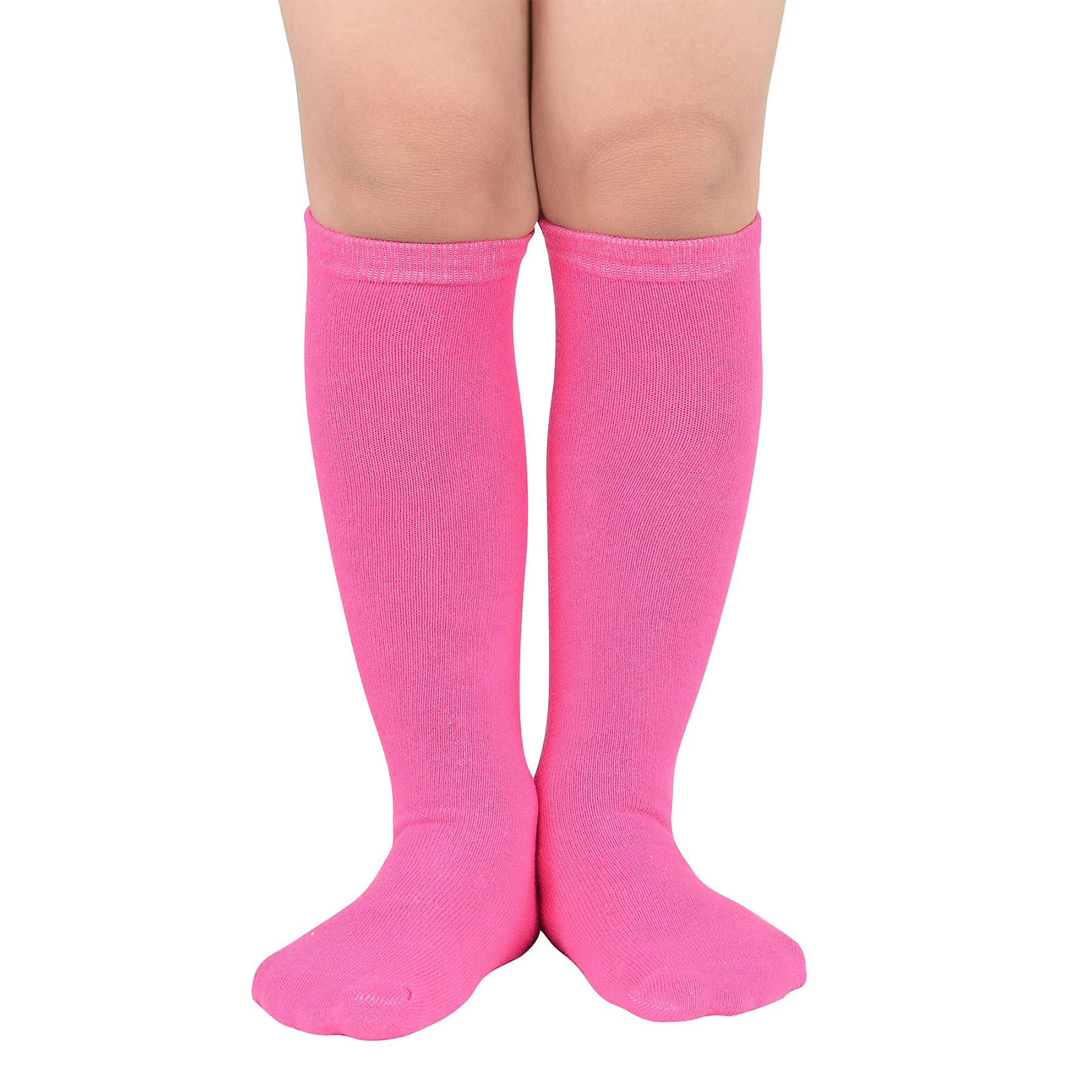 ZandoKids Soccer Socks Knee High Sock for Boys Girls Breathable Kids Youth Baseball Socks Cotton Boys Long Tube Socks