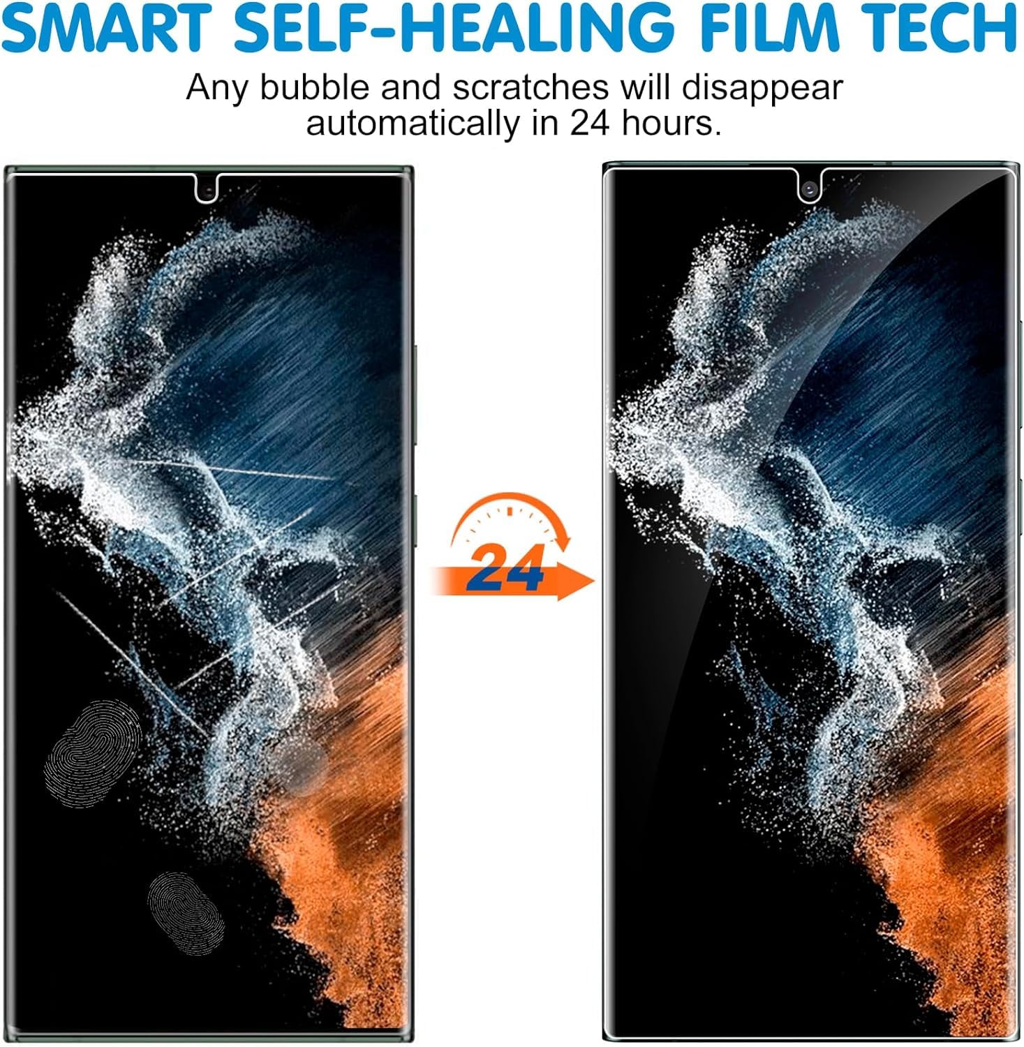 3 Pack] Screen Protector for Samsung Galaxy S22 Ultra 5G, 3D