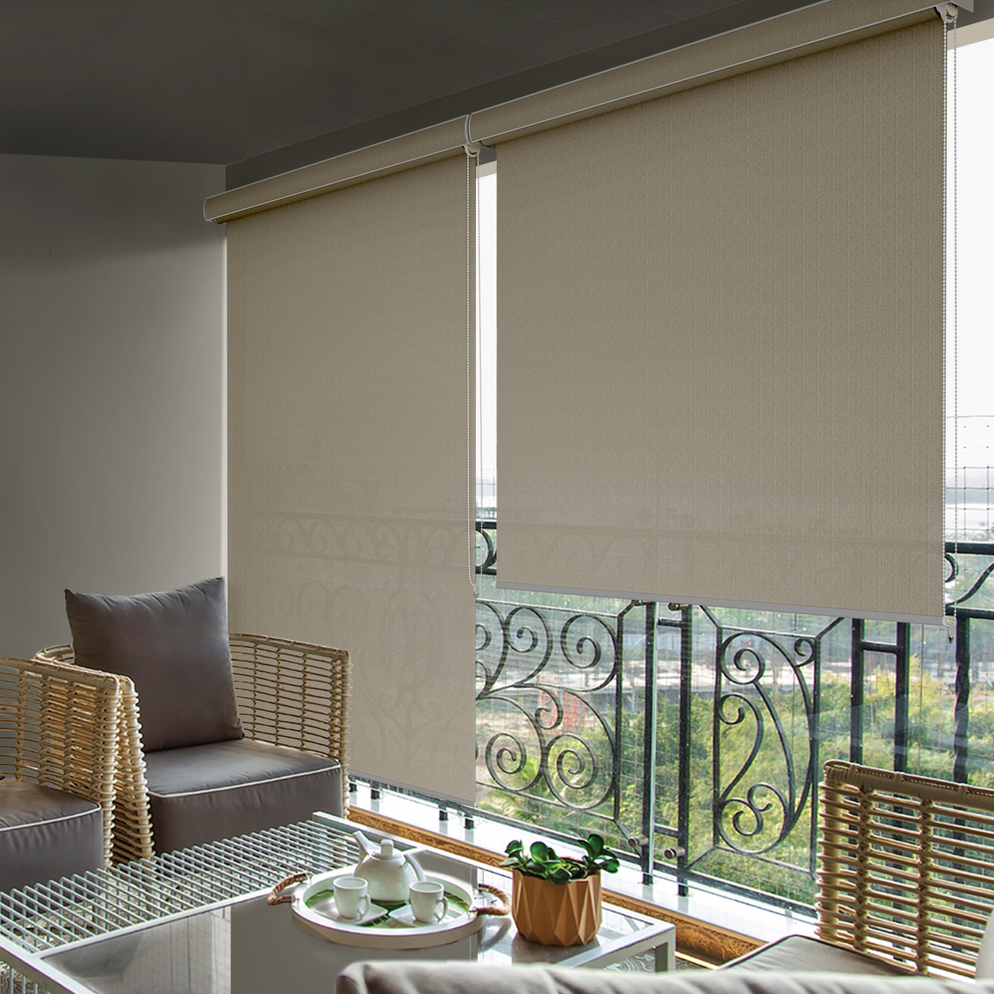 Outdoor Roller Blind - 95% UV Protection -12