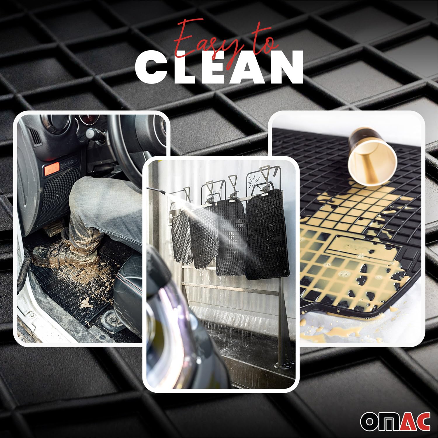 Tappetini In Gomma Per Kia Sportage IV 2018-2021 - Antiscivolo, Protezione Pavimento - Foto 11