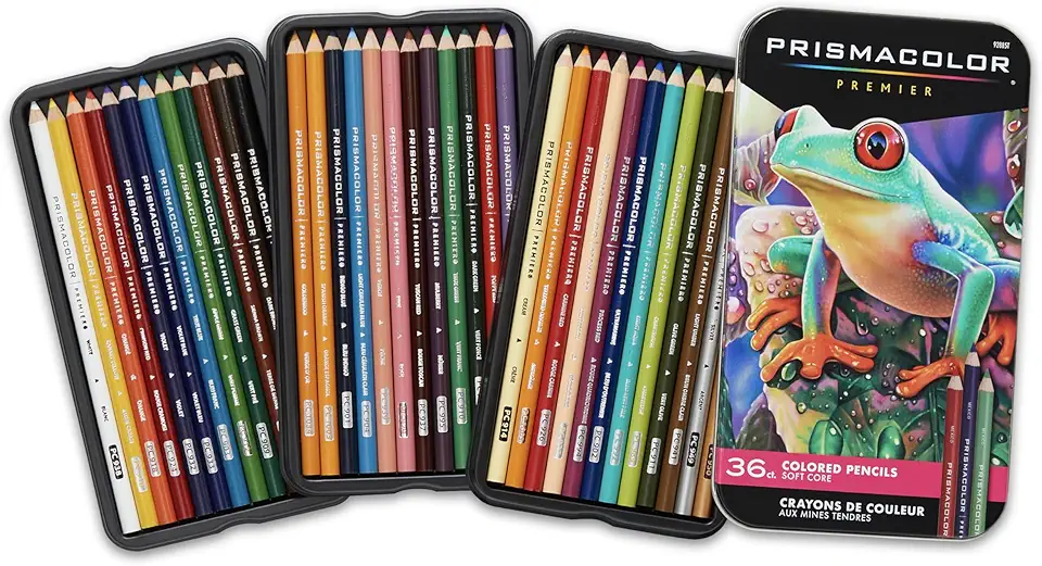 Prismacolor Lápis de cor Premier Soft Core, 36 unidades
