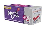 Mardi Gras Napkins, 1-Ply, 500 napkins