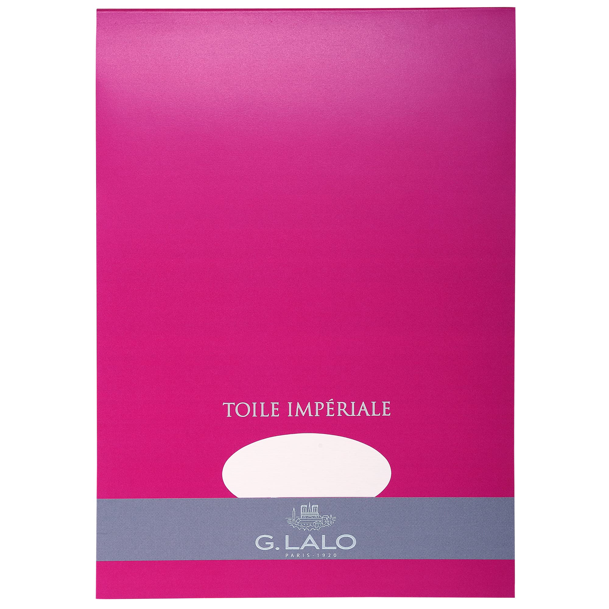 Clairefontaine Lalo 13500L Bloc 50 feuilles unies 21x29,7 cm 100g Toile impériale Blanc
