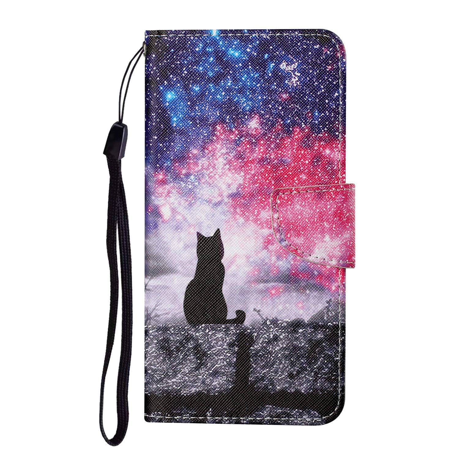 Cover In Pelle PU Per Xiaomi Redmi 10C – Custodia Portafoglio Con 3 Slot Per Carte E Tasca Contanti – Flip Case Con Chiusura Magnetica E Supporto – Blu