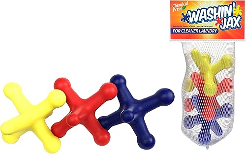 Washin' Jax - Agitadores de ropa  Sin químicos, a base de silicona Jax mejora el poder de limpieza de tus lavados  Forma única que permite una mejor