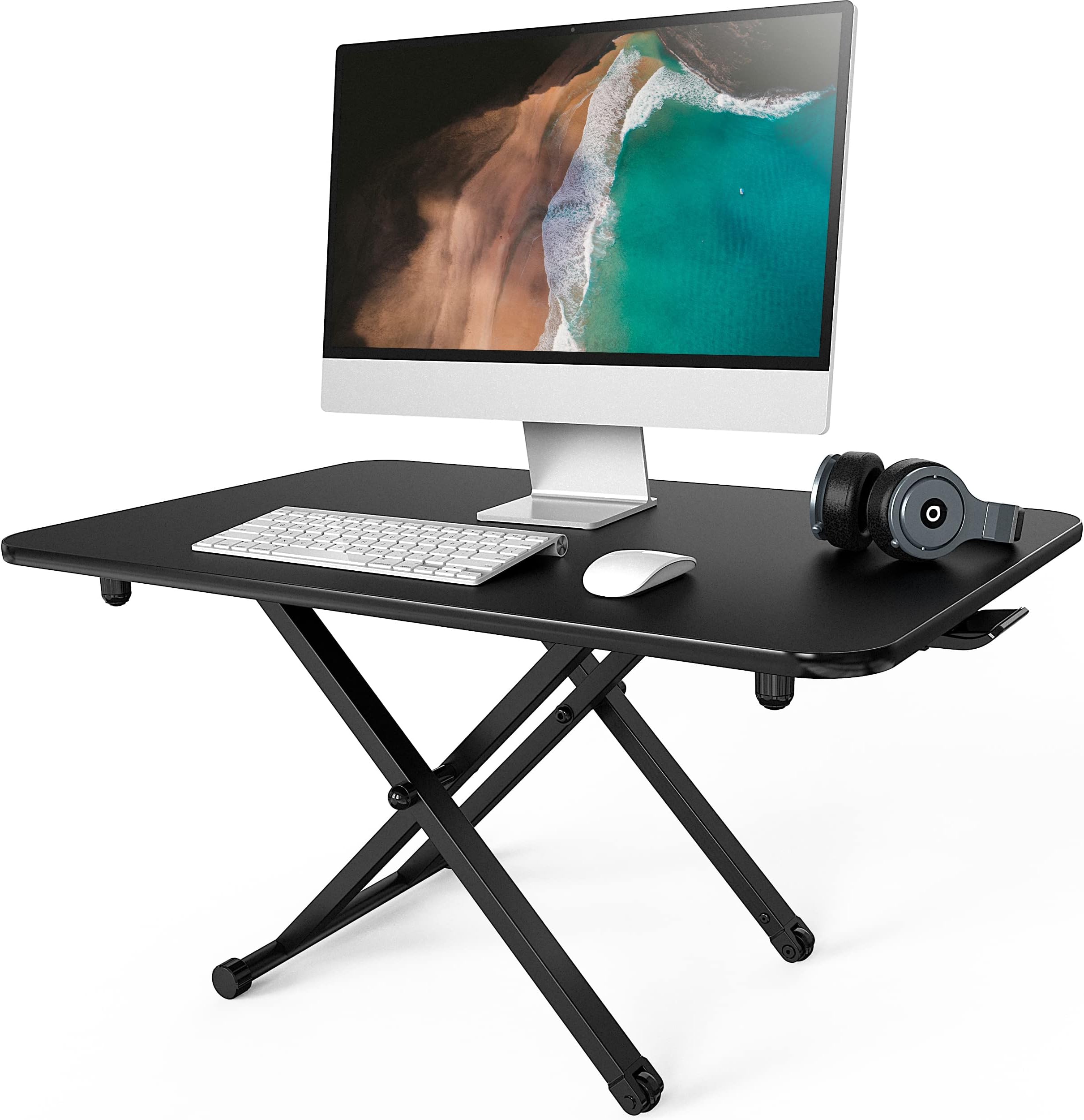 ERGOMAKER Höhenverstellbarer Stehpult Konverter 65 X 40 Cm, Sitz Steh Schreibtisch Für PC