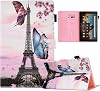 DTangLsm Case Fit Amazon Fire HD 10 Tablet Case 9th7th5th Generation, 201920172015 Release Premium Leather Slim Fit Smart Cover Stand with Auto WakeSleep for Older Fire HD 10.1, Eiffel Tower