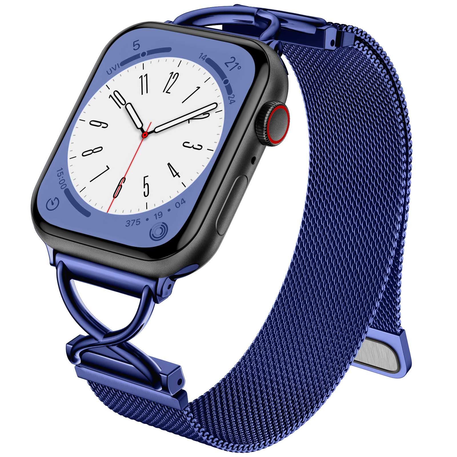 Dirrelo Metal Band Compatible For Apple Watch Bands For Women