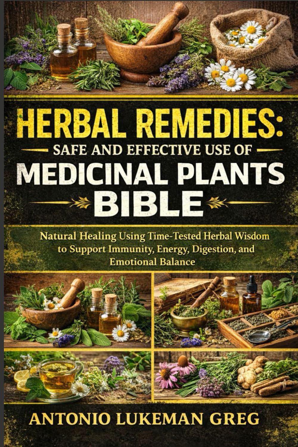 HERBAL REMEDIES: SAFE AND EFFECTIVE USE OF MEDICINAL PLANTS BIBLE: Natural Healing Using Time-Tested Herbal Wisdom to Support Immunity, Energy, Digestion, and Emotional Balance