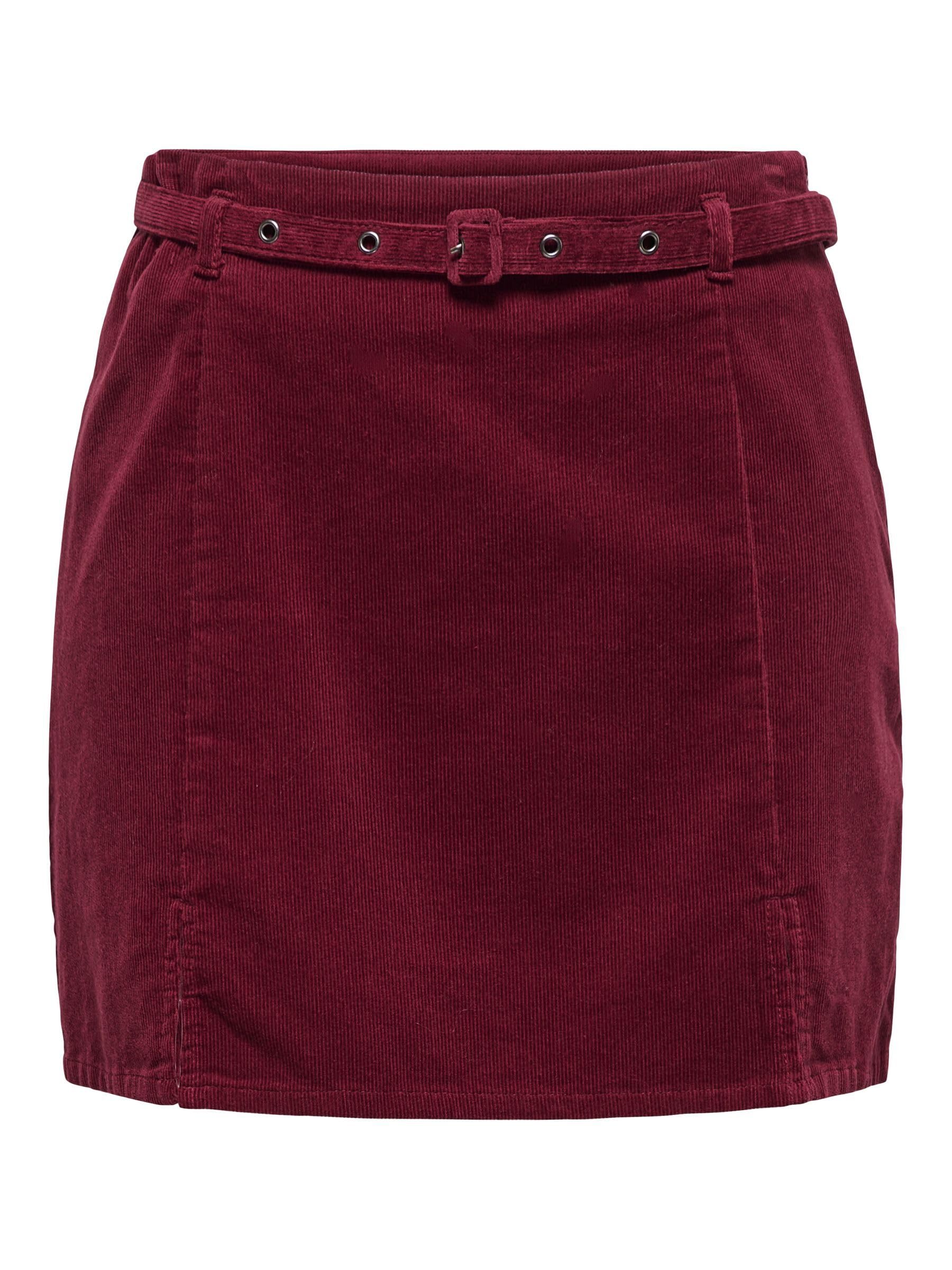 Only Damen Cabernet Rock Onlnessa Kurzer Rock