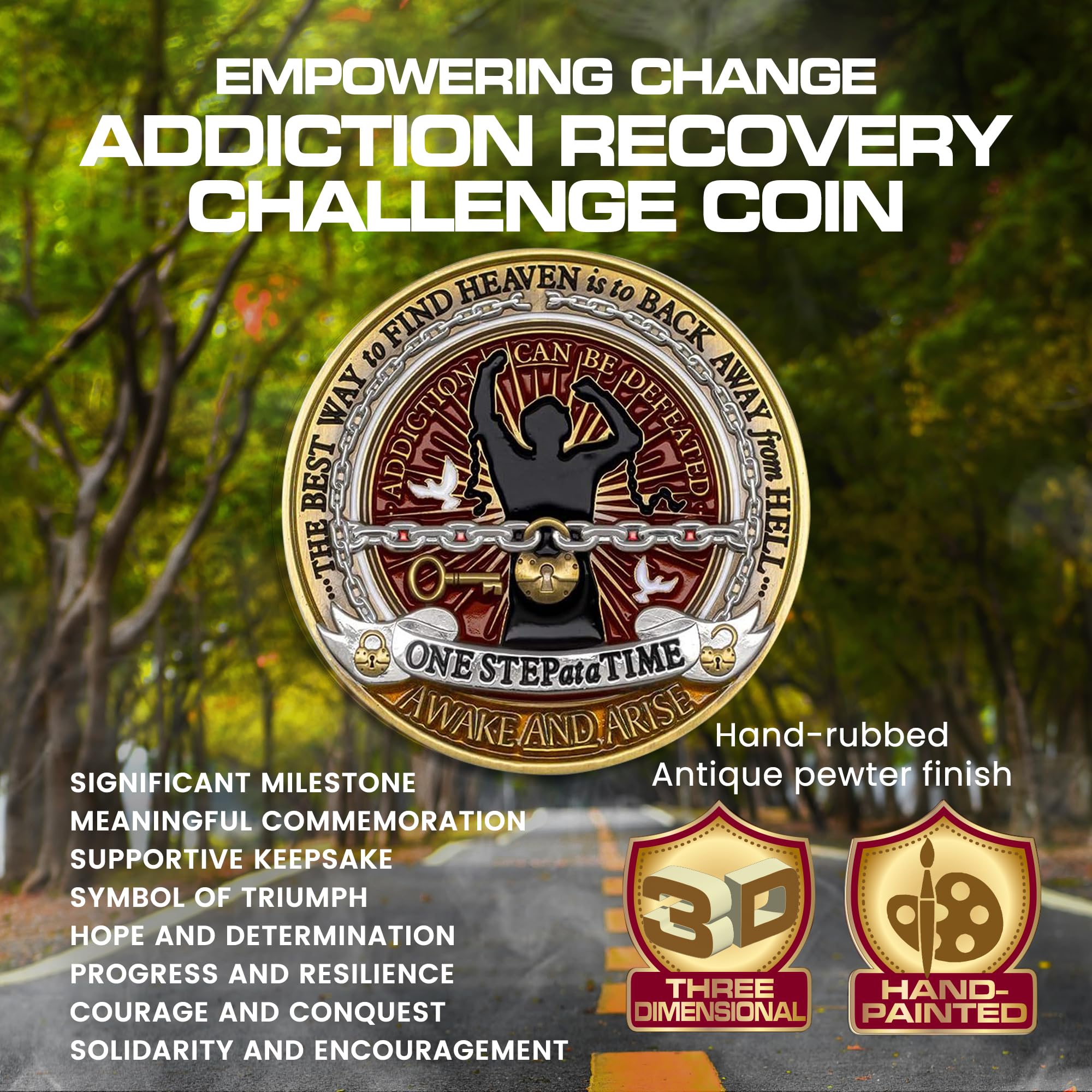 Armor Coin & Emblem - Thank You For All You Do. God Bless
