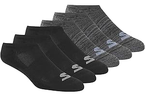 Skechers No-Show Socks for Women - Comfortable, Invisible, 6-Pack