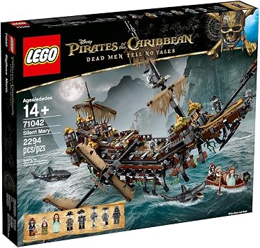 LEGO Pirates of The Caribbean Silent Mary 71042 Building Kit Ship, 168 months to 252 months