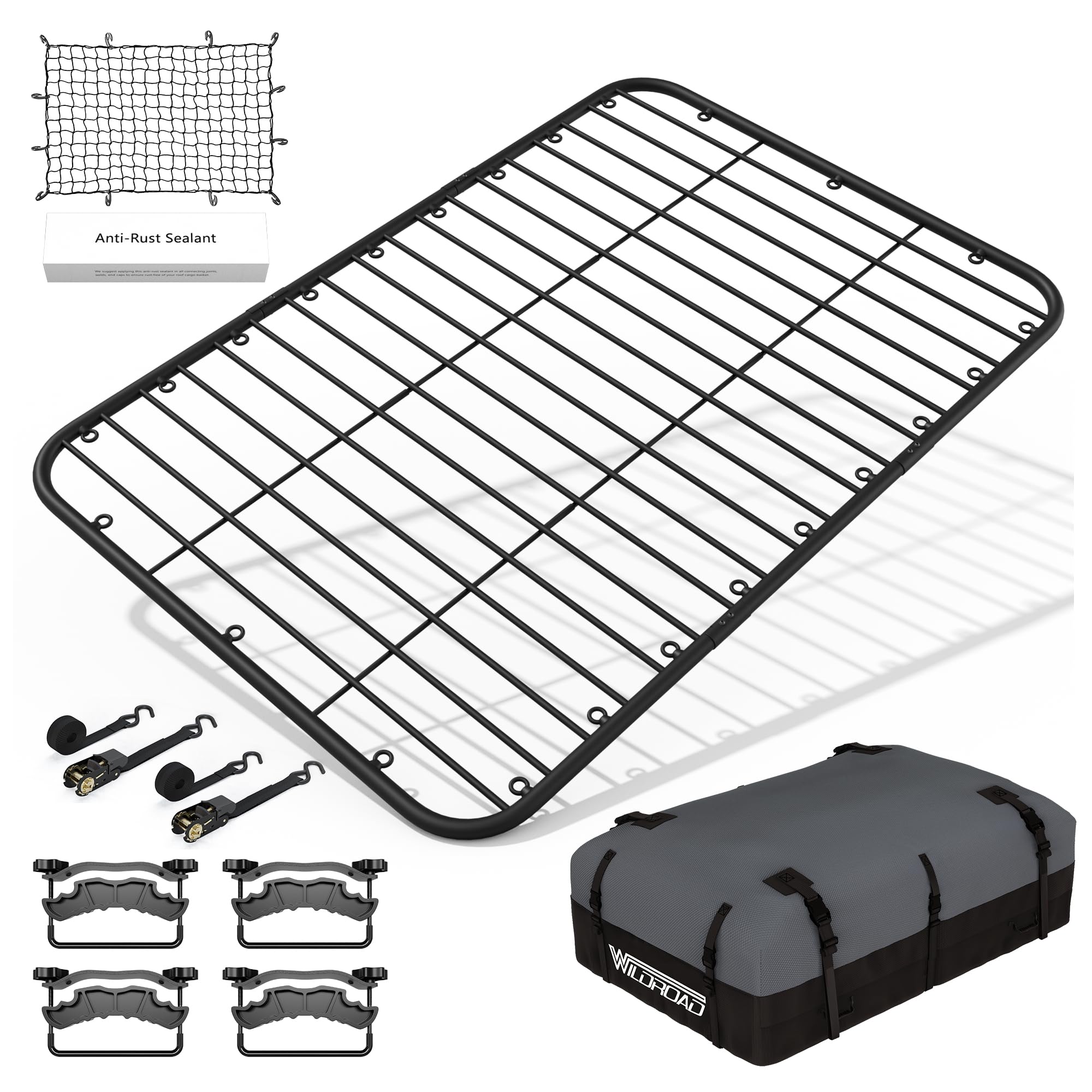 Snapklik.com : WILDROAD Car Roof Platform, Universal Roof Flat Rack ...