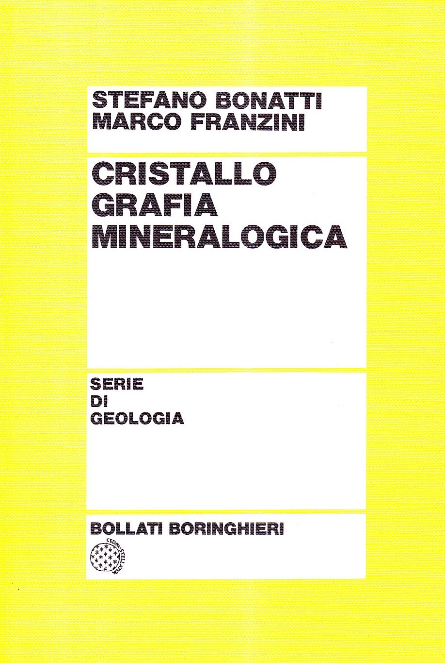 Cristallografia Mineralogica - 4