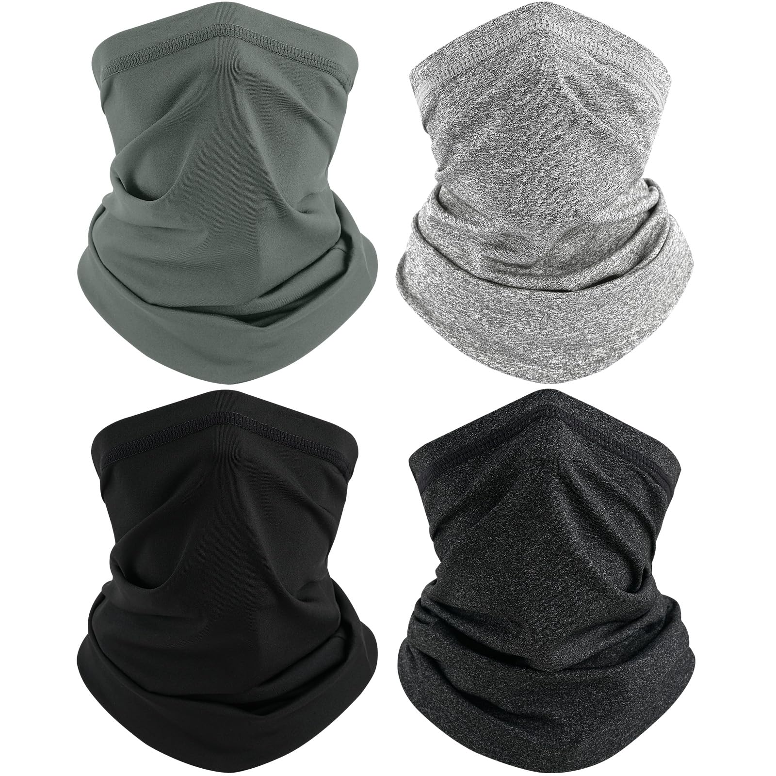 TICONN Neck Gaiter for Men Women, Cooling Bandana Face Mask Cover Gator